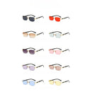 Retro Korean Sunglasses Seaside Frameless Eyeglasse Anti UV400 Gradient Shades