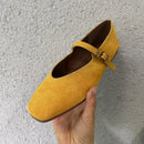 Bailamos  Spring New Brand Women Flats Round Toe Shallow Slip On Ladies Casual Ballet Shoes Soft Leather Eelgant Dress Shoes