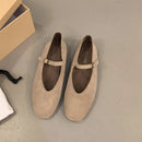 Bailamos  Spring New Brand Women Flats Round Toe Shallow Slip On Ladies Casual Ballet Shoes Soft Leather Eelgant Dress Shoes